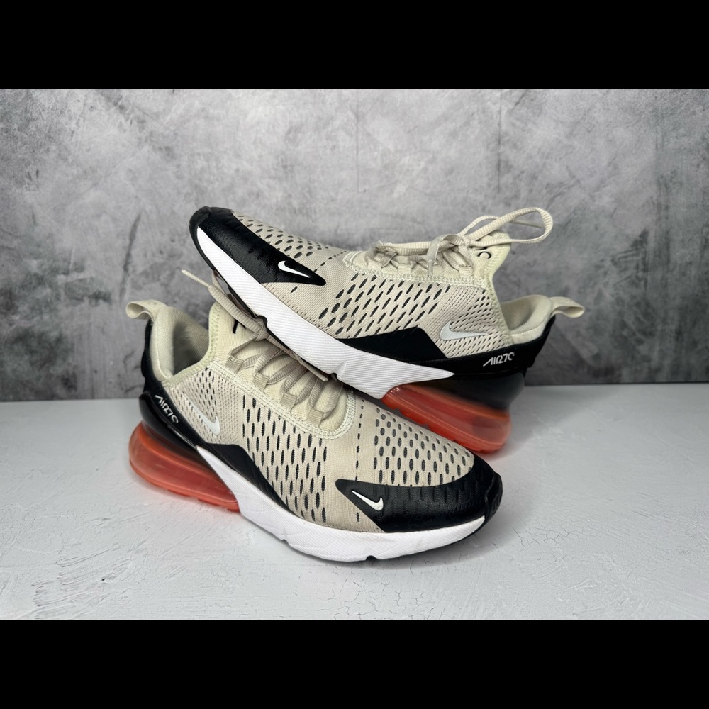 Nike Air Max 270 Light Bone Hot Punch